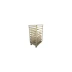 image of Dinex DXPDHOR24UP Universal Tray Delivery Cart with 24 Trays Capacity, 1-Compartment