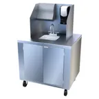 image of Dinex DXPL050114457B Mobile Handwashing Station, Self-Contained