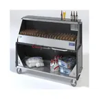 image of Dinex DXPPB524IBWMW Dinex Ice Chest Portable Bar, 62-1/2"L X 20-4/5"D X 47"H