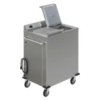 image of Dinex DXPSBH2PWB Colossus Combo Wax Base & Plate Heater/Dispenser, Mobile