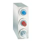 image of Dispense-Rite BFL-R-3SS Cup Dispensing Cabinet, 24-1/2"H X 8-1/8"W X 23"D, 8-44 Oz. Paper
