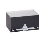 image of Dispense‑Rite CT‑STR‑24BT Straw Dispenser, Black Plastic, 7"H x12‑1/2"W x9"D, 250‑Straw