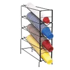 image of Dispense-Rite WR-CT-4 Cup Dispenser, 24-3/4"H x 6-1/4"W x 20"D, Wire Rack, Adjustable