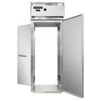 image of Continental DL1WI-RT "Full Height" 1-Door Solid Heated Holding Cabinet, Stainless Steel Front, Roll-Thru