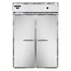 image of Continental DL2WI-E 2-Section Roll-In Heated Holding Cabinet, Stainless Steel Front, 2 Solid Doors