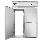 image of Continental Refrigerator DL2WI-RT-E 2-Section Roll-Thru Heated Holding Cabinet, Stainless Steel Front, Solid Doors, Aluminum Interior