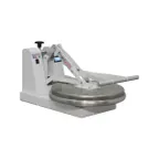 image of DoughXpress DM-18-120  18" Manual Clamshell Pizza Dough Press with Single Heat and Digital Temperature Control