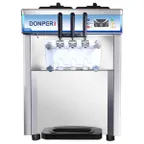 image of Donper USA D600 Countertop Two Flavor Soft Serve Machine, (2) 5.8 qt.