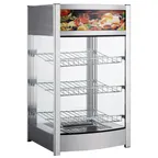 image of DoughXpress DXP-DW18 18" Full Service Countertop BakeryXpress Heated Display Case