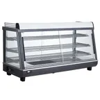 image of DoughXpress DXP-TSC48 51" Countertop BakeryXpress Heated Warmer/ Display Case, 3 Shelves