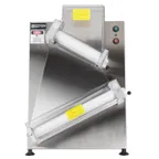 image of Doyon DL18DP Countertop Double Pass Dough Sheeter, 18" Diagonal Two Rollers, 1/2 Hp