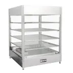 image of Doyon DRP4S 22" Full Service Countertop Food Warmer/Display Case, 4 Shelves
