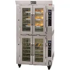 image of Doyon JA14 Double- Deck Electric Convection Oven w/ Programmable Controls, Full Size, Glass Doors 
