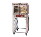 image of Doyon JA4 Single-Deck Electric Convection Oven w/ Thermostatic Controls, Full Size, Glass Doors