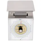 image of Edlund DR-34C Portion Scale – 1-9 lb Capacity, 34 oz / 1/4 oz, Stainless Steel, Rotating Dial, 6-7" Platform