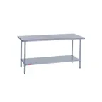 image of Duke 416-30144 Stainless Steel Top 133" - 144" Work Table