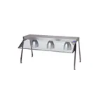 image of Duke 937BL-1SN Stationary Sneeze Guard