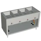 image of Duke E304-25SS 60" Aeroserv™ Hot Food Unit, (4) Stainless Steel Heat Wells