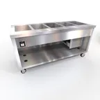 image of Duke TFCP-74SS-N7 74" Thurmaduke™ Flush Mount Cold Pan Unit, Refrigerated