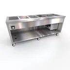 image of Duke TFCP-88PG-N7 88" Thurmaduke™ Flush Mount Cold Pan Unit, Refrigerated