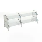 image of Duke TS462DD-88 Contemporary Food Shield, 87-1/2"W X 20"D X 26-1/8"H