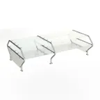 image of Duke TS482DSDD-88 Stationary Sneeze Guard