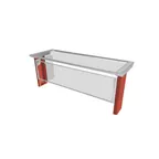 image of Duke TS570-60 Thurmaduke™ Designer Sneeze Guard, 59-3/4"W X 16-1/2"D X 18"H