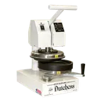 image of Dutchess Bakers DUT/DXP-PB-2-8 8" Manual Pizza Dough Press with Dual Heat and Digital Temperature Control
