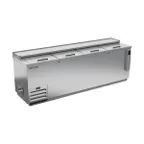 image of Beverage Air DW94HC-S-29 95" Deep Well Bottle Cooler w/ 4 Sliding Lids, 6 Dividers, 28.63 cu. ft.