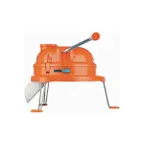 image of Dynamic USA CL008 DYNACUBE Manual Counter Veg Dicer, 15.75" W, 15.8" Dia x 13" H, 1/2" (14x14mm) Grid, Plast.