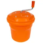 image of Dynamic E001 SD99 Salad Spinner, Manual, 2.5 Gallon (10 Liter) capacity