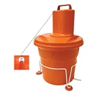 image of Dynamic USA E003.B.T Em98 Salad Spinner, Electric, 5 Gallon (20 Liter) Capacity