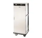 image of FWE E-600 1Sec 1-Door Banquet Cabinet, 60‑72 Plate Capacity, 11" Max Plate, Heat, Steel, 6" Casters