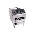 image of EmberGlo E2412 12" Countertop Electric Charbroiler w/ 11.5"W x 19"D Cooking Area, 3.0 kW