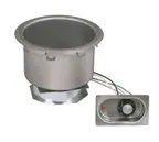 image of Eagle Group 11QDI-120T Food Warmer, Drop-In, Electric, 11 Quart Round Pan