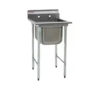 image of Eagle Group 314-22-1 29" One Compartment Sink, 22"W x 22"L Bowl Without Drainboards
