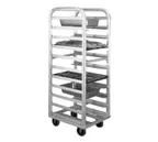 image of Eagle Group 4337-X Lifetime Series 11 Pan End Load Aluminum Universal Roll-In Refrigerator Rack