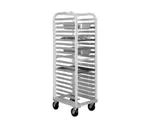 image of Eagle Group 4340 12 Pan Lifetime Series Heavy Duty Aluminum Universal Bun / Sheet Pan Rack - Assembled
