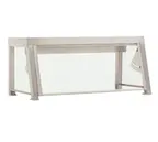 image of Eagle Group ASH6 Sneeze Guard, Tilt/Adjustable, 15-1/2"H, Clear Polycarbonate