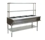 image of Eagle Group AWT4-NG-FM 63" Gas Hot Food Serving Counter, (4) Pan Capacity