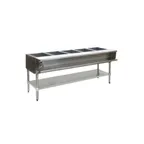 image of Eagle Group AWT5-NG-3VP Gas Hot Food Serving Counter, (5) Pan Capacity