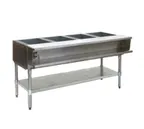image of Eagle Group AWTP4-NG 63" Gas Hot Food Serving Counter, (4) Pan Capacity