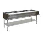 image of Eagle Group AWTP5-NG 79" Gas Hot Food Serving Counter, (5) Pan Capacity
