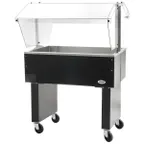 image of Eagle Group BPCP-2 33" Deluxe Service Mate, Portable Ice-cooled Buffet Cold Pan Unit , (2) Pan