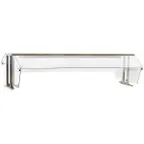 image of Eagle Group BS2-HT4 Buffet Shelf, 63-1/2", with Sneeze Guard- Both Sides