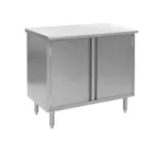 image of Eagle Group CBH3072SE Spec-Master® Series 72" Cabinet Base Hinged Doors Work Table