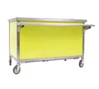 image of Eagle Group DCS3-EMU 50" Single Sided Milk Cooler, Forced Air, 8 Crates Capacity