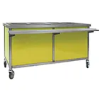 image of Eagle Group DCS5-HCFU-B 78" Director's Choice® Mobile Hot/Cold Dual Operation Food Table