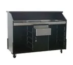 image of Eagle Group DPB-5R-V Deluxe Portable Bar, Indoor Use, 63"W X 24-3/8"D X 48"H
