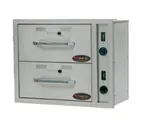 image of Eagle Group DWN-2BI-120 Redhots® Warming Drawers, Built-In, (2) Drawers